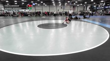 95 lbs Round Of 64 - Owen Blankenship, VA vs Leonardo Spagnuolo, NJ
