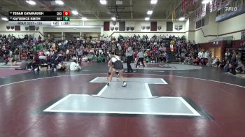 125 lbs 13th Place Match - Tegan Cavanaugh, Charles City vs Kaydence Smith, Hinton-SBL