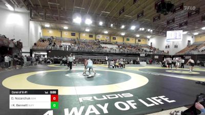 285 lbs Consi Of 8 #1 - Orest Nazarchuk, Wyoming Seminary vs Kayden Bennett, Suffield Academy