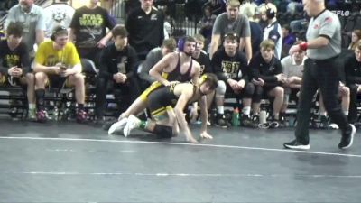 106 lbs Quarterfinal - Keller Little, Eddyville-Blakesburg-Fremont vs Tyler Gerhold, Alburnett