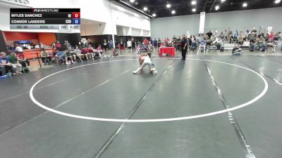 144 lbs Myles Sanchez, Team Nebraska vs Connor Landers, Team Kansas Silver
