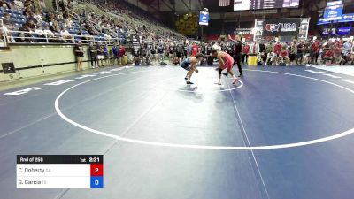 138 lbs Rnd Of 256 - Conner Doherty, GA vs Gavin Garcia, TX