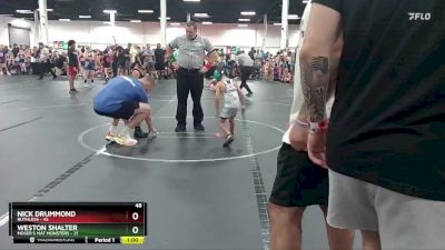 48 lbs Round 1 (4 Team) - Weston Shalter, Moser`s Mat Monsters vs Nick Drummond, Ruthless