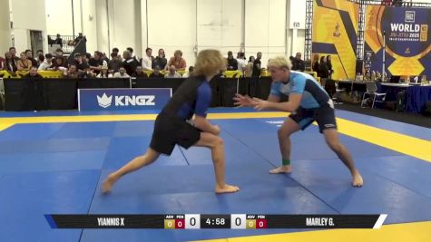MARLEY G. vs YIANNIS X 2025 World IBJJF Jiu-Jitsu No-Gi Championship