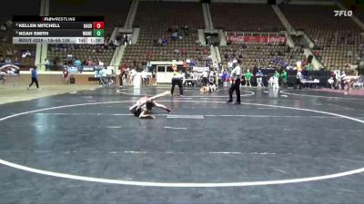 1A-4A 106 Semifinal - Noah Smith, Walter Wellborn vs Kellen Mitchell, Oak Grove