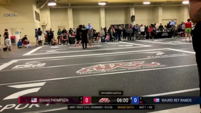 Isaiah Thompson vs Mauro Rey Ramos 2025 ADCC Charlotte Open