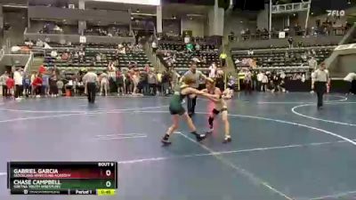 65 lbs Champ. Round 1 - Chase Campbell, Gretna Youth Wrestling vs Gabriel Garcia, Siouxland Wrestling Academy