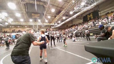 43 lbs Round Of 16 - Zayden Lewis, Team Nomad vs Roman Hayes, Carl Albert