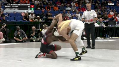 157 lbs Round 1 (16 Team) - Logan Rozynski, Lehigh vs Antrell Taylor, Nebraska