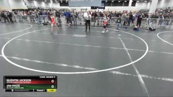 92 lbs Cons. Round 4 - Quentin Jackson, SlyFox Wrestling Academy vs Ian Maize, DC Elite Wrestling