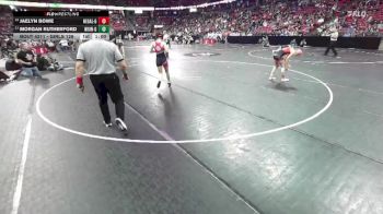 Girls 126 lbs Cons. Round 2 - Morgan Rutherford, Wilmot Union-Girls vs Jaelyn Bowe, Regis/Altoona-Girls