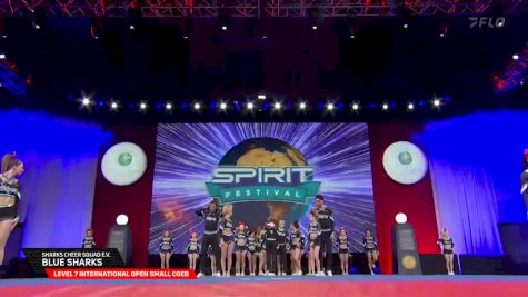 Sharks Cheer Squad e.V. - Blue Sharks [2025 L7 International Open Small Coed Semis] 2025 The Cheerleading Worlds