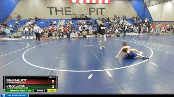 62-65 lbs Round 1 - Dylan Jones, Talons Wrestling Club vs Beau Balliett, Roy Wrestling Club