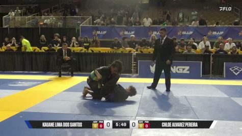 Chloe Alvarez Pereira vs Kauane Lima Dos Santos 2026 Pan Jiu Jitsu IBJJF Championship