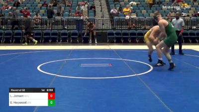 157 lbs Prelims - Logan Jensen, Wyoming vs Spencer Heywood, Utah Valley