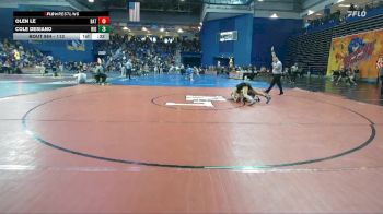 113 lbs Cons. Round 1 - Cole Desiano, Ridgefield vs Olen Le, Battlefield