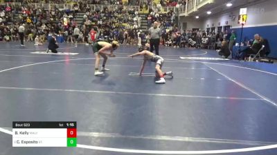 114 lbs R-16 - Brendan Kelly, Malvern Prep vs Charles Esposito, St. Joseph Regional-NJ