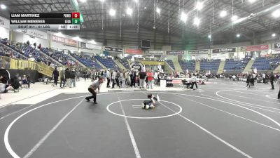 61 lbs Quarterfinal - Liam Martinez, Pomona Elite vs William Meneses, Legacy Boltz WC