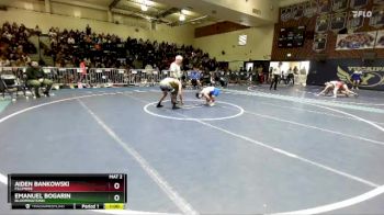 126 lbs Cons. Round 2 - Aiden Bankowski, Fillmore vs Emanuel Bogarin, Bloomingtonn