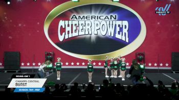 Champs Central - Burst [2024 L1.1 Tiny - PREP Day 1] 2024 Cheer Power Grand Nationals