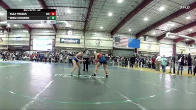 155 lbs Cons. Round 1 - Diem Johnson, South Tahoe vs Ella Paszek, Coronado