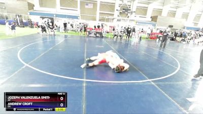 165 lbs Cons. Round 3 - Jozeph Valenzuela Smith, AZ vs Andrew Croft, CA