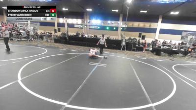 123 lbs Consolation - Brandon Avila Ramos, Atc vs Tyler Vanbebber, Temecula Valley HS