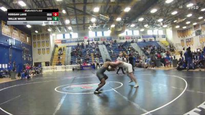 165 lbs Quarterfinals (8 Team) - Keegan Lake, Douglas vs Willie White, South Dade