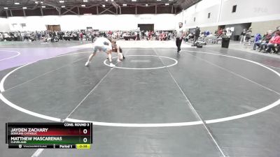 132A Cons. Round 3 - Jayden Zachary, Dowling Catholic vs Matthew Mascarenas, Cleveland