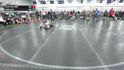 76 lbs Round Robin 3 - Isaac Williams, Team CHOICES - EL vs Kade Lutz, Ohio Titan Gold - EL