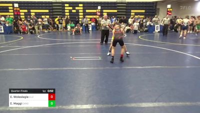 74 lbs Quarterfinal - Ethan Woleslagle, Elizabeth Forward vs Everett Maggi, Canon-McMillan