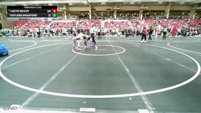 80 lbs Round 2 - Rachel Peterson, Topeka Blue Thunder vs Bryar Burch, Team Tulsa