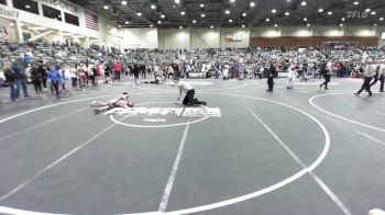 83 lbs Quarterfinal - Karver Peasley, Omak Wrecking Crew vs Tyson Jones, Alpha Dawg