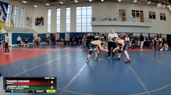 190 lbs Champ. Round 2 - Tanner Hodgins, Howell vs Joseph Alvarez, St Joseph Regional