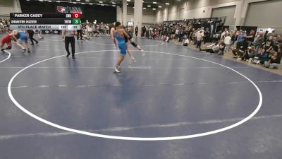 157 lbs 5th Place Match - Parker Casey, Sebolt Wrestling Academy vs Dimitri Kizer, Tough N Technical Wrestling Club (TNTWC)