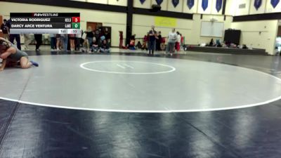 155lbs Cons. Round 2 - Darcy Arce Ventura, Lakes (Girls) vs Victoria Rodriguez, Kelso (Girls)