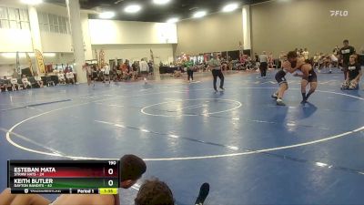 190 lbs Round 1 (10 Team) - Keith Butler, Dayton Bandits vs Esteban Mata, Straw Hats