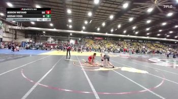 144 lbs Quarterfinal - Jesson Weyand, Darkhorse vs Uzziah Voss, Nebraska Elite