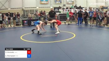 55 kg Round Of 64 - Chris Arciuolo, Lehigh Valley Wrestling Club vs Sean Thompson, MWC Wrestling Academy