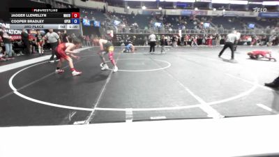 110 lbs 3rd Place - Jagger Llewellyn, Macon vs Cooper Bradley, Open Mats