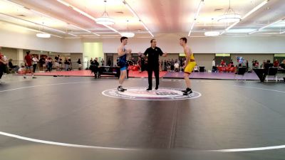 74 lbs Quarters - Samson Zilius, High Desert Wrestling Club vs Samuel Perez, Manteca Cobras Wrestling Club