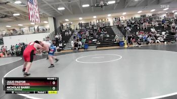 285 lbs Round 2 - Nicholas Barry, Rogers Heritage vs Julio Pastor, Bentonville High School