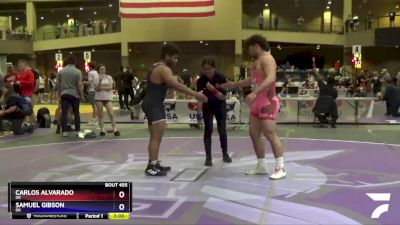 195 lbs Cons. Round 1 - Carlos Alvarado, OK vs Samuel Gibson, OK