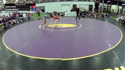 110 lbs Isabella Fodera, California vs Kaliyah Molina, Arizona