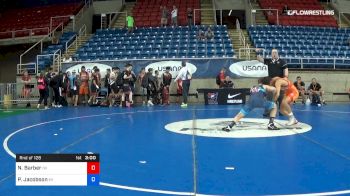 120 lbs Rnd Of 128 - Nicholas Barber, Ohio vs Payton Jacobson, Wisconsin