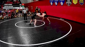 152 lbs 7th Place Match - Adam Haines, Fox Chapel Area Hs vs Austin Saffer, Indian Land