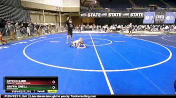 49 lbs Champ. Round 1 - Griffin ONeill, Washington vs Atticus Barr, Twin City Wrestling Club