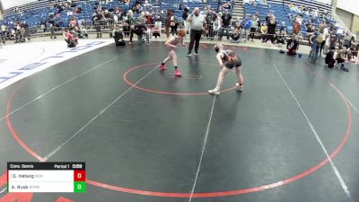 12U Boys - 86 lbs Cons. Semis - Abel Rusk, South Central Punisher Wrestling vs Gunnar Helwig, RT Elite Wrestling