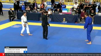 Yara Soares vs Ana Carolina Vieira, Absolute Final, 2021 IBJJF Pan Championship