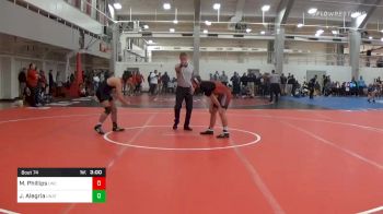 Prelims - Mason Phillips, North Carolina vs Julio Alegria, Unattached